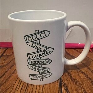 Cricut White Fashion Signpost Mug NEW